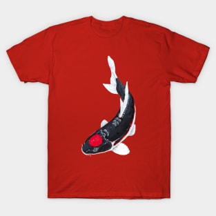 Black Tancho Koi Carp T-Shirt